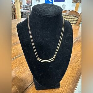 Elegant Gold Necklace Lot of 2